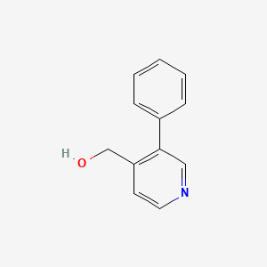 molecular formula C12H11NO B15388794 (3-Phenylpyridin-4-yl)methanol 