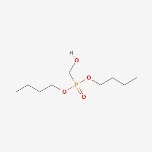 molecular formula C9H21O4P B15389019 Dibutyl (hydroxymethyl)phosphonate CAS No. 24630-66-8