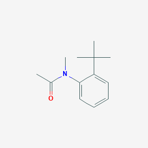 molecular formula C13H19NO B15389024 Acetamide, N-[2-(1,1-dimethylethyl)phenyl]-N-methyl- CAS No. 100617-33-2