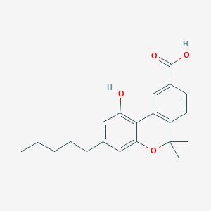 molecular formula C21H24O4 B15389267 Cannabinol-7-oic acid 