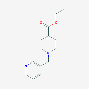 molecular formula C14H20N2O2 B153897 Ethyl 1-(3-pyridylmethyl)piperidine-4-carboxylate CAS No. 138030-50-9