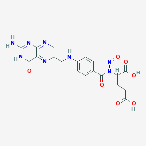 molecular formula C19H18N8O7 B15389769 N-Nitrosofolicacid 