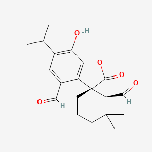 molecular formula C20H24O5 B15390024 Rosmadial CAS No. 85514-31-4