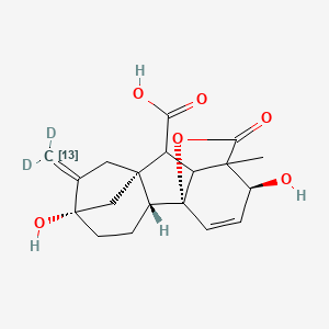 molecular formula C19H22O6 B15390073 (Methylene-d2)gibberellinA3 