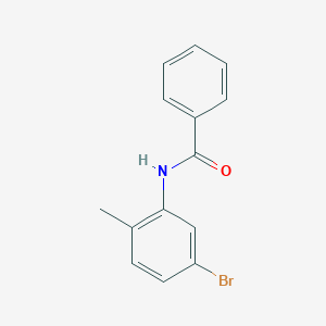 molecular formula C14H12BrNO B15390281 N-(5-bromo-2-methylphenyl)benzamide 