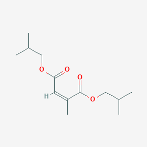 molecular formula C13H22O4 B15390377 Diisobutyl 2-methylmaleate CAS No. 10061-71-9
