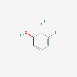 molecular formula C6H7IO2 B153914 (+)-cis-2(S),3(S)-2,3-Dihydroxy-2,3-dihydroiodobenzene CAS No. 138769-92-3