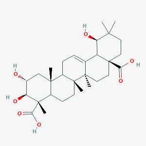 molecular formula C30H46O7 B15391904 Barrinic acid 