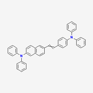 molecular formula C42H32N2 B15392739 DPASN, (E)-6-(4-(diphenylaMino)styryl)-N,N-diphenylnaphthalen 