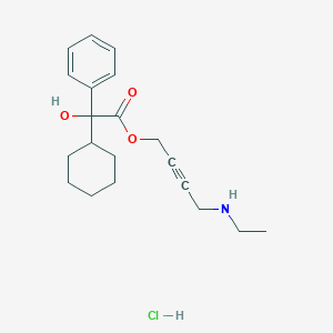 molecular formula C20H28ClNO3 B015393 外消旋去乙氧布宁-d5 盐酸盐 CAS No. 81039-77-2
