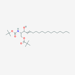 N-Boc-1-pivaloyl-D-erythro-sphingosine