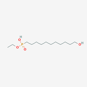 molecular formula C13H29O4P B15393413 Ethyl (11-hydroxyundecyl) phosphonic acid 