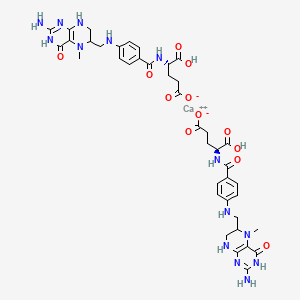 molecular formula C40H48CaN14O12 B15393580 (rac)-Calcium N5-methyltetrahydrofolate-d3 