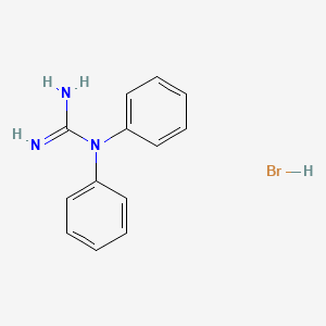 molecular formula C13H14BrN3 B15393653 1,1-Diphenylguanidine;hydrobromide 