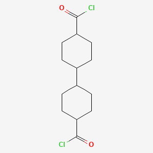 molecular formula C14H20Cl2O2 B15393746 [1,1'-Bi(cyclohexane)]-4,4'-dicarbonyl dichloride 