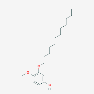 molecular formula C19H32O3 B15394146 3-(Dodecyloxy)-4-methoxyphenol 