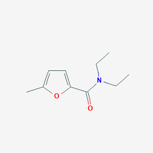 molecular formula C10H15NO2 B15394221 N,N-diethyl-5-methylfuran-2-carboxamide 
