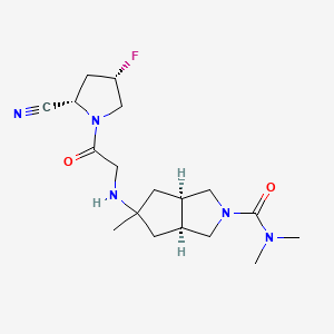 molecular formula C18H28FN5O2 B15394457 Besigliptin CAS No. 1177459-85-6