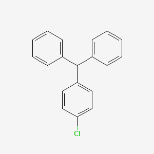 molecular formula C19H15Cl B15394547 Triphenylmethane, 4-chloro 