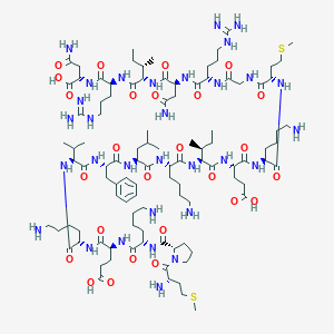 molecular formula C103H179N31O26S2 B153949 Vishnu CAS No. 135154-02-8