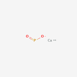 molecular formula CaO2P+ B15394995 CID 23618534 