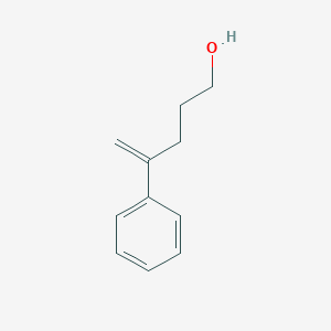 molecular formula C11H14O B15395231 4-Phenylpent-4-en-1-ol 