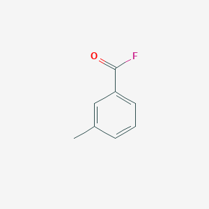 molecular formula C8H7FO B15395457 3-methylbenzoyl Fluoride 