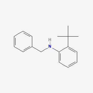 molecular formula C17H21N B15395737 N-Benzyl-2-tert-butylaniline 