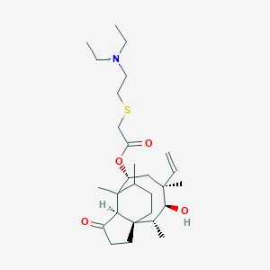 molecular formula C28H47NO4S B153960 Tiamulin CAS No. 55297-95-5