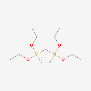 molecular formula C11H28O4Si2 B15396098 Bis(methyldiethoxysilyl)methane CAS No. 18048-25-4