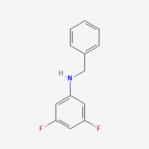 molecular formula C13H11F2N B15396147 N-benzyl-3,5-difluoroaniline 