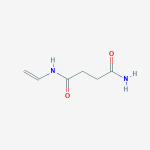 molecular formula C6H10N2O2 B15396180 N~1~-Ethenylbutanediamide CAS No. 4178-70-5