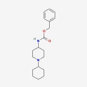 molecular formula C19H28N2O2 B15396268 Benzyl (1-cyclohexylpiperidin-4-yl)carbamate 
