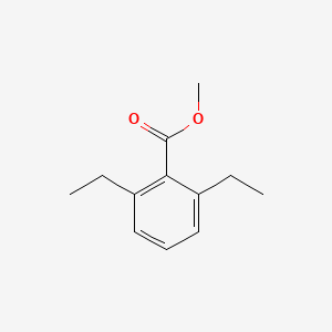 molecular formula C12H16O2 B15396349 Methyl 2,6-diethylbenzoate CAS No. 15012-37-0