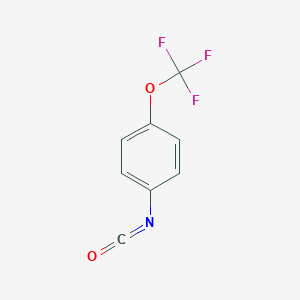 molecular formula C8H4F3NO2 B153964 4-(Trifluoromethoxy)phenyl isocyanate CAS No. 35037-73-1
