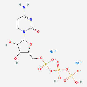 molecular formula C9H14N3Na2O14P3 B15396442 Cytidine-5'-triphosphate disodium 
