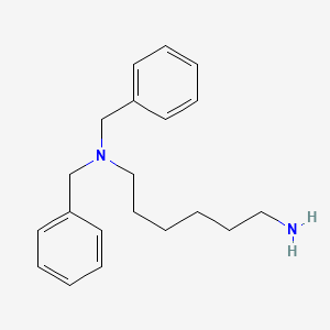 molecular formula C20H28N2 B15396707 N~1~,N~1~-Dibenzylhexane-1,6-diamine CAS No. 5432-21-3