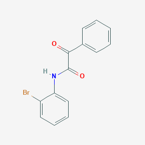 molecular formula C14H10BrNO2 B15396870 N-(2-Bromophenyl)-2-oxo-2-phenylacetamide 