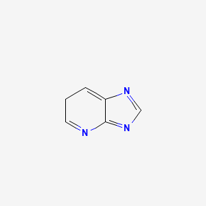 molecular formula C6H5N3 B15397367 6H-Imidazo[4,5-B]pyridine CAS No. 452-24-4