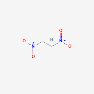 molecular formula C3H6N2O4 B15397753 1,2-Dinitropropane CAS No. 4232-41-1