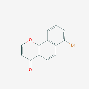 molecular formula C13H7BrO2 B15397758 7-bromo-4H-benzo[h]chromen-4-one CAS No. 882687-75-4