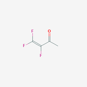 molecular formula C4H3F3O B15397818 3,4,4-Trifluorobut-3-en-2-one CAS No. 759-03-5