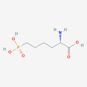 molecular formula C6H14NO5P B153979 L-AP6 CAS No. 126253-57-4