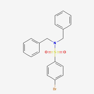 molecular formula C20H18BrNO2S B15398293 N,N-dibenzyl-4-bromobenzenesulfonamide CAS No. 5265-55-4