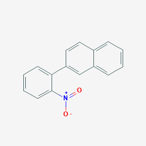 molecular formula C16H11NO2 B15398351 2-(2-Nitrophenyl)naphthalene CAS No. 94064-83-2