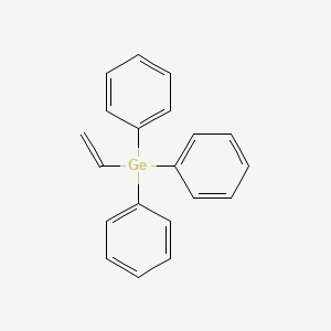 molecular formula C20H18Ge B15398638 Ethenyl(triphenyl)germane CAS No. 4049-97-2