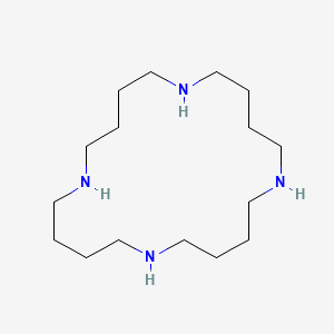 molecular formula C16H36N4 B15398864 1,6,11,16-Tetraazacycloeicosane CAS No. 3713-77-7