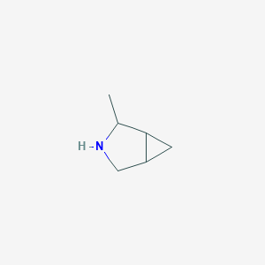 molecular formula C6H11N B15399220 2-Methyl-3-azabicyclo[3.1.0]hexane CAS No. 686262-78-2