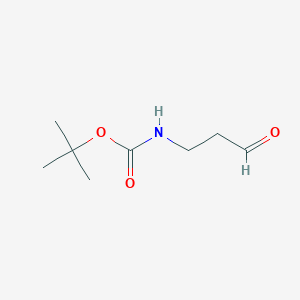 molecular formula C8H15NO3 B153998 Tert-butyl N-(3-oxopropyl)carbamate CAS No. 58885-60-2