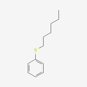 molecular formula C12H18S B15399888 (Hexylsulfanyl)benzene CAS No. 943-78-2
